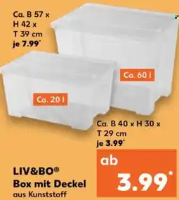 Kaufland LIV&BO Box mit Deckel Angebot