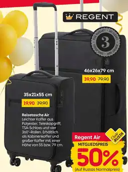 Rusta Regent reisetasche air Angebot