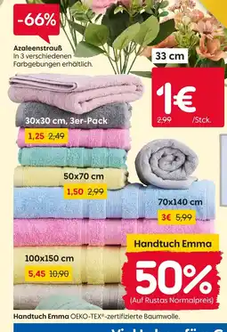 Rusta Handtuch emma 30x30 cm Angebot