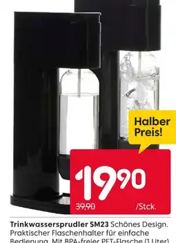 Rusta Trinkwassersprudler sm23 Angebot