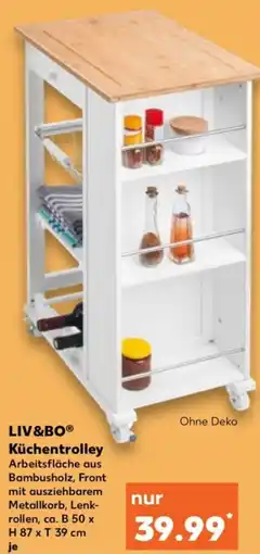 Kaufland LIV&BO Küchentrolley Angebot