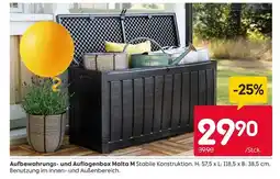 Rusta Aufbewahrungs- und auflagenbox malta m Angebot