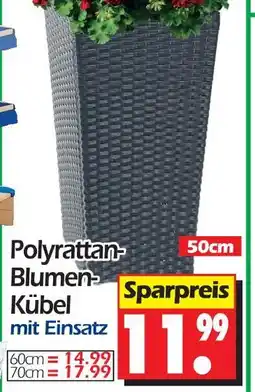 Wreesmann Polyrattan-blumenkübel Angebot