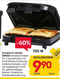 Rusta Sandwich-maker swm25 Angebot