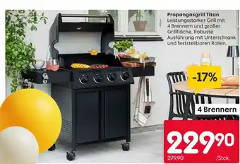 Rusta Propangasgrill titan Angebot