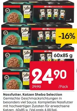 Rusta Sheba nassfutter katzen selection Angebot