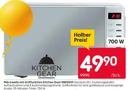 Rusta Kitchen gear mwod19 mikrowelle mit grillfunktion Angebot
