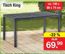 Zimmermann Tisch king Angebot