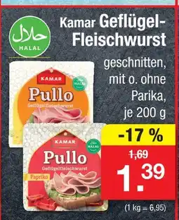Zimmermann Kamar geflügel-fleischwurst Angebot