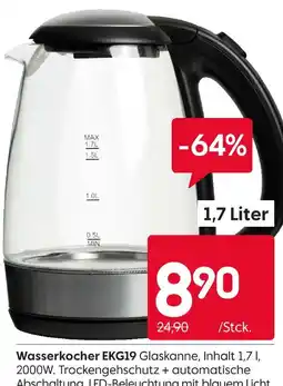 Rusta Wasserkocher ekg19 Angebot