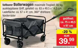 Zimmermann Faltbarer bollerwagen Angebot