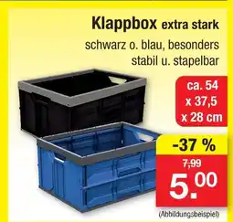 Zimmermann Klappbox extra stark Angebot