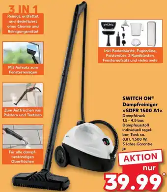 SWITCH ON Dampfreiniger SDFR 1500 A1