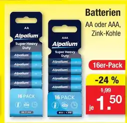Zimmermann Alpalium batterien Angebot
