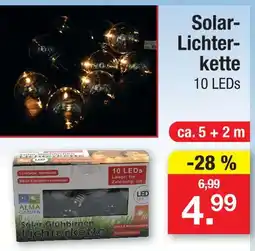 Zimmermann Alma garden solar-lichterkette Angebot