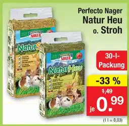 Zimmermann Perfecto nager natur heu oder stroh Angebot