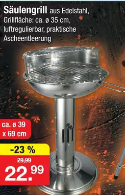 Zimmermann Säulengrill Angebot