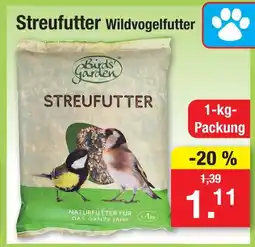 Zimmermann Bird's garden streufutter Angebot