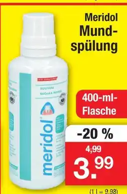 Zimmermann Meridol mundspülung Angebot