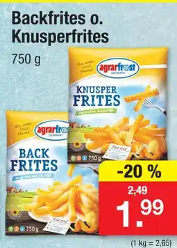 Zimmermann Agrarfrost backfrites Angebot