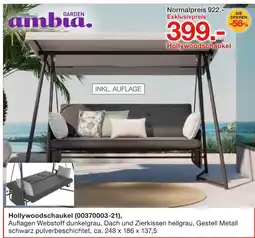 Möbelzentrum Pforzheim Ambia garden hollywoodschaukel Angebot