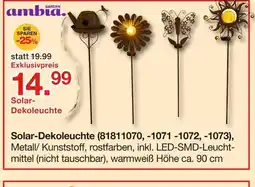 Möbelzentrum Pforzheim Ambia garden solar-dekoleuchte Angebot