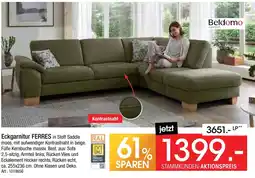 Zurbrüggen Beldomo comfort eckgarnitur ferres Angebot