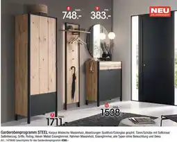 Zurbrüggen Valdera garderobenschrank steel Angebot