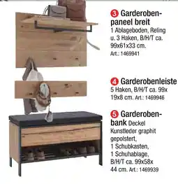 Zurbrüggen Garderobenpaneel breit Angebot