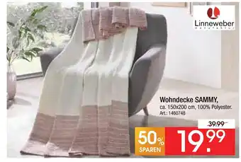 Zurbrüggen Linneweber wohndecke sammy Angebot