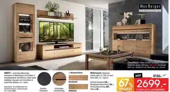 Zurbrüggen Max berger wohnwand Angebot