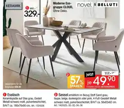 Zurbrüggen Novel & belluti esstisch Angebot