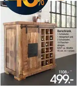 Zurbrüggen Barschrank Angebot