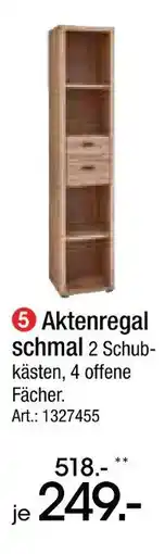 Zurbrüggen Aktenregal schmal Angebot
