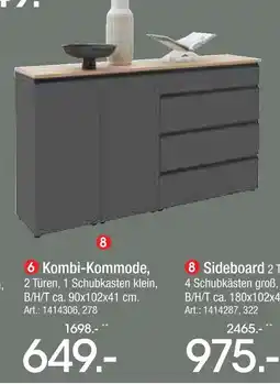 Zurbrüggen Dieter knoll kombi-kommode lendina Angebot