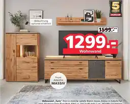 Segmüller Wohnwand tunis Angebot