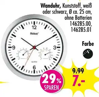 Möbel Boss Wanduhr Angebot