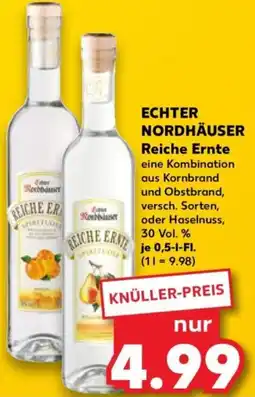 Kaufland ECHTER NORDHÄUSER Reiche Ernte Angebot