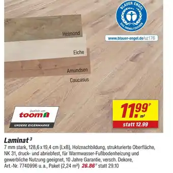 toom Baumarkt Toom laminat Angebot
