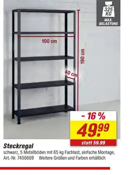 toom Baumarkt Steckregal Angebot