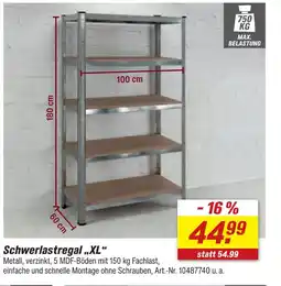 toom Baumarkt Schwerlastregal „xl“ Angebot
