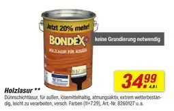 toom Baumarkt Bondex holzlasur Angebot