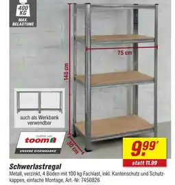 toom Baumarkt Toom schwerlastregal Angebot
