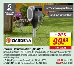 toom Baumarkt Gardena garten-schlauchbox rollup s Angebot