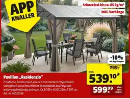 Hagebau Pavillon „residenzio“ Angebot