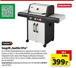 Hagebau Gasgrill „seattle 3 pro“ Angebot