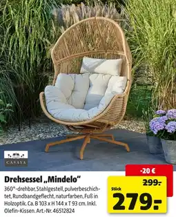 Hagebau Casaya drehsessel „mindelo“ Angebot
