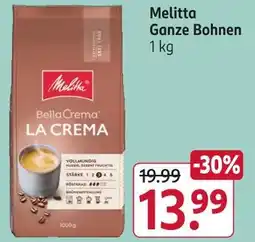 Rossmann Melitta ganze bohnen Angebot
