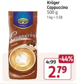 Rossmann Krüger cappuccino schoko Angebot