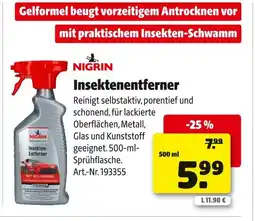 Hagebau Nigrin insektenentferner Angebot